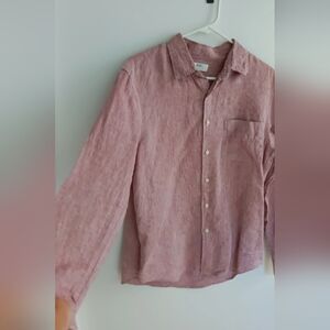 Linen Button-Up Shirt
